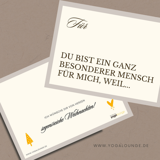 POSTKARTE "DU BIST EIN GANZ BESONDERER MENSCH"